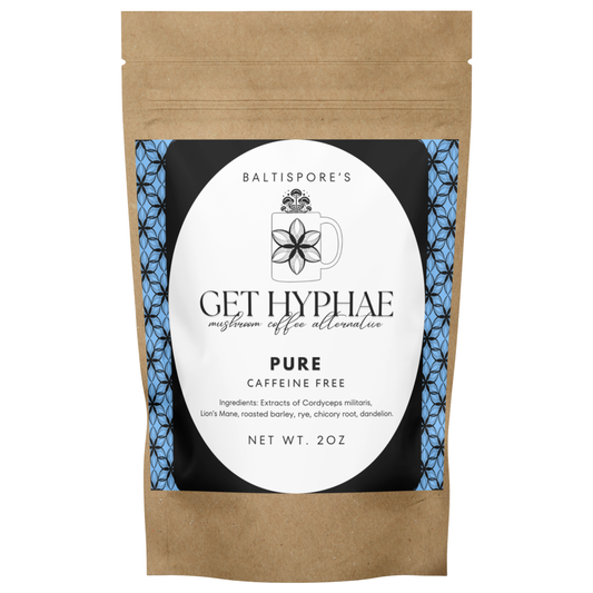 Get Hyphae PURE (caffeine-free)