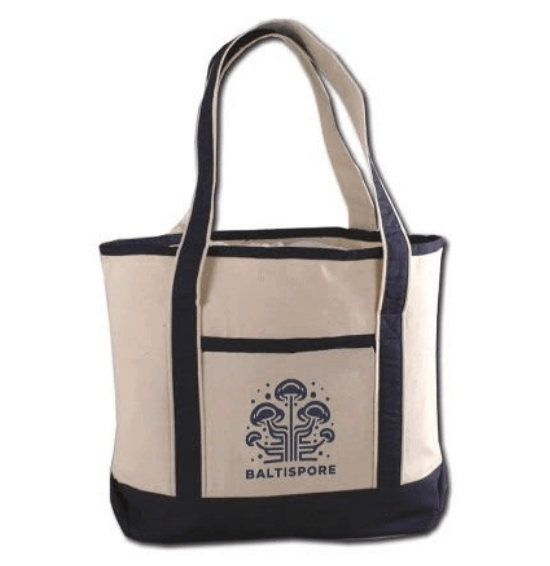 BaltiSpore Deluxe Two-Toned Shopping Bag - BaltiSpore