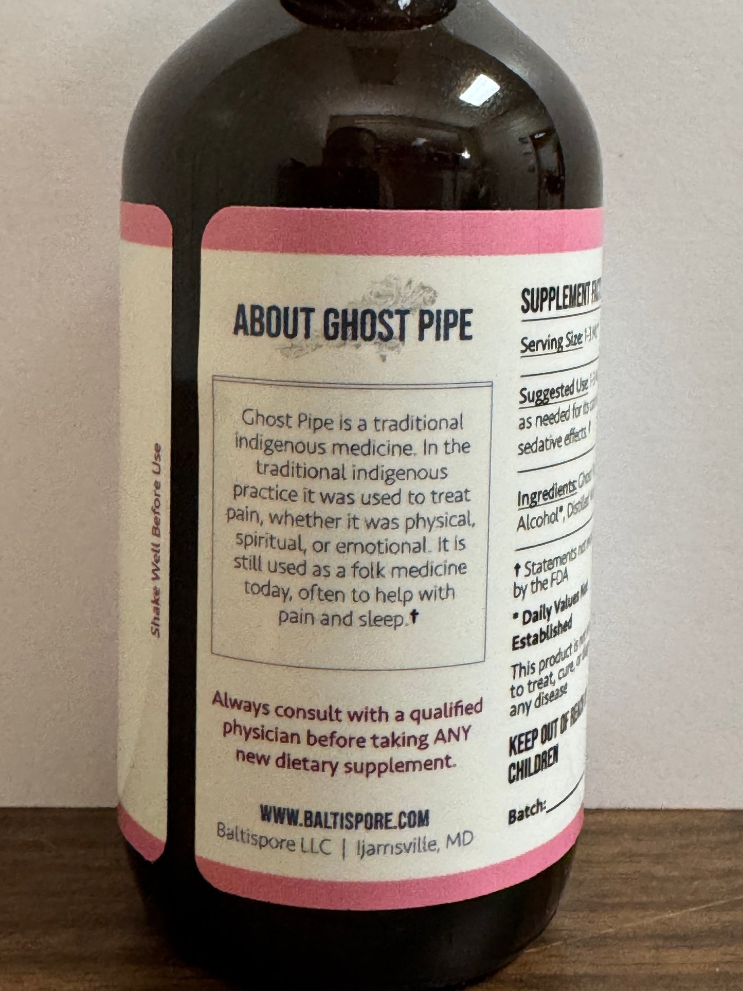 Ghost Pipe Tincture